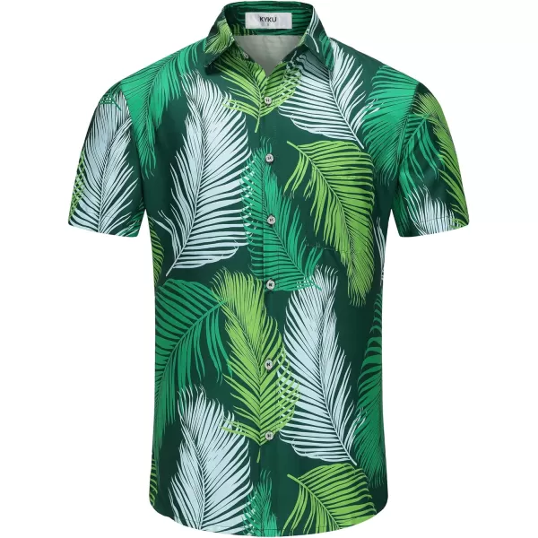 KYKU Hawaiian Shirt for Men - Funny Vacation Tropical Beach Shirts Short Sleeve Button Down Summer Clothes with Pockets