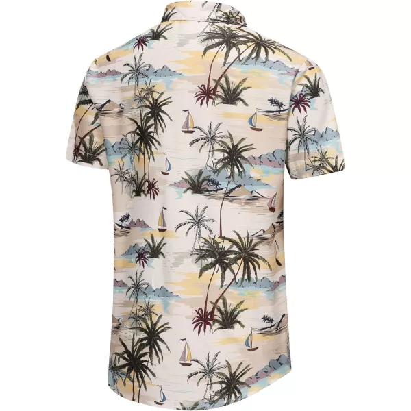 KYKU Hawaiian Shirt for Men - Funny Vacation Tropical Beach Shirts Short Sleeve Button Down Summer Clothes with Pockets