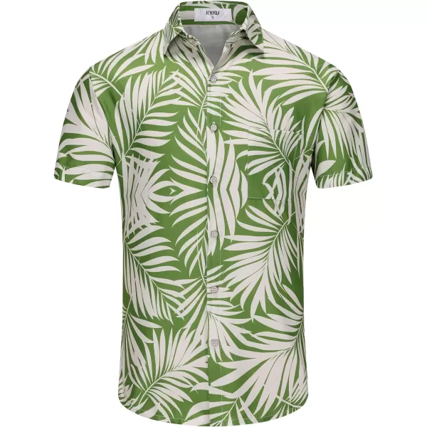 KYKU Hawaiian Shirt for Men - Funny Vacation Tropical Beach Shirts Short Sleeve Button Down Summer Clothes with Pockets