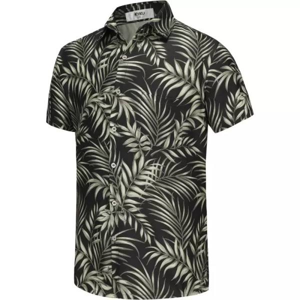 KYKU Hawaiian Shirt for Men - Funny Vacation Tropical Beach Shirts Short Sleeve Button Down Summer Clothes with Pockets