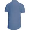 imageKYKU Men Shirts Button Down Short Sleeve Casual Summer Beach Vacation ClothingMen Button Short Sleeve Shirts Blue