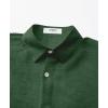 imageKYKU Men Shirts Button Down Short Sleeve Casual Summer Beach Vacation ClothingMen Button Short Sleeve Shirts Forests Green