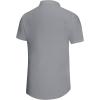 imageKYKU Men Shirts Button Down Short Sleeve Casual Summer Beach Vacation ClothingMen Button Short Sleeve Shirts Gray