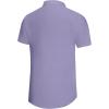 imageKYKU Men Shirts Button Down Short Sleeve Casual Summer Beach Vacation ClothingMen Button Short Sleeve Shirts Lavender
