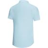imageKYKU Men Shirts Button Down Short Sleeve Casual Summer Beach Vacation ClothingMen Button Short Sleeve Shirts Light Blue