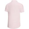 imageKYKU Men Shirts Button Down Short Sleeve Casual Summer Beach Vacation ClothingMen Button Short Sleeve Shirts Light Pink