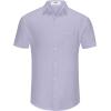 imageKYKU Men Shirts Button Down Short Sleeve Casual Summer Beach Vacation ClothingMen Button Short Sleeve Shirts Lilac