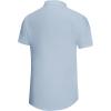 imageKYKU Summer Men Button Shirts  Casual Beach Short Sleeve Clothes  Fashion Lightweight Plain Clothing with PocketMen Button Short Sleeve Shirts Airy Blue