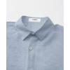 imageKYKU Summer Men Button Shirts  Casual Beach Short Sleeve Clothes  Fashion Lightweight Plain Clothing with PocketMen Button Short Sleeve Shirts Airy Blue