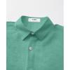 imageKYKU Summer Men Button Shirts  Casual Beach Short Sleeve Clothes  Fashion Lightweight Plain Clothing with PocketMen Button Short Sleeve Shirts Green