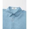 imageKYKU Summer Men Button Shirts  Casual Beach Short Sleeve Clothes  Fashion Lightweight Plain Clothing with PocketMen Button Short Sleeve Shirts Light Blue