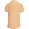 imageKYKU Summer Men Button Shirts  Casual Beach Short Sleeve Clothes  Fashion Lightweight Plain Clothing with PocketMen Button Short Sleeve Shirts Light Orange