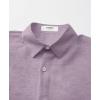 imageKYKU Summer Men Button Shirts  Casual Beach Short Sleeve Clothes  Fashion Lightweight Plain Clothing with PocketMen Button Short Sleeve Shirts Light Purple