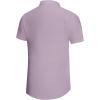 imageKYKU Summer Men Button Shirts  Casual Beach Short Sleeve Clothes  Fashion Lightweight Plain Clothing with PocketMen Button Short Sleeve Shirts Light Purple
