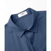 imageKYKU Cotton Shirt for Men Casual Beach Summer Button Down Short Sleeve ClothesBlue Cotton Button Down Shirt Men