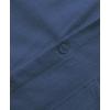 imageKYKU Cotton Shirt for Men Casual Beach Summer Button Down Short Sleeve ClothesBlue Cotton Button Down Shirt Men