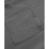 imageKYKU Cotton Shirt for Men Casual Beach Summer Button Down Short Sleeve ClothesGrey Cotton Button Down Shirt Men
