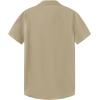 imageKYKU Cotton Shirt for Men Casual Beach Summer Button Down Short Sleeve ClothesKhaki Cotton Button Down Shirt Men