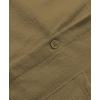 imageKYKU Cotton Shirt for Men Casual Beach Summer Button Down Short Sleeve ClothesLight Brown Cotton Button Down Shirt Men