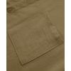 imageKYKU Cotton Shirt for Men Casual Beach Summer Button Down Short Sleeve ClothesLight Brown Cotton Button Down Shirt Men