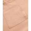 imageKYKU Cotton Shirt for Men Casual Beach Summer Button Down Short Sleeve ClothesLight Pink Cotton Button Down Shirt Men