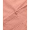 imageKYKU Cotton Shirt for Men Casual Beach Summer Button Down Short Sleeve ClothesPink Cotton Button Down Shirt Men