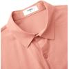 imageKYKU Cotton Shirt for Men Casual Beach Summer Button Down Short Sleeve ClothesPink Cotton Button Down Shirt Men