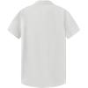 imageKYKU Cotton Shirt for Men Casual Beach Summer Button Down Short Sleeve ClothesWhite Cotton Button Down Shirt Men