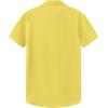 imageKYKU Cotton Shirt for Men Casual Beach Summer Button Down Short Sleeve ClothesYellow Cotton Button Down Shirt Men