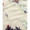 imageKYKU Hawaiian Shirt for Men Beach Vacation Summer Short Sleeve Button Down Mens Shirts Casual StylishBeige Hawaiian Men Button Down Shirt
