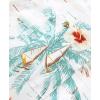 imageKYKU Hawaiian Shirt for Men Beach Vacation Summer Short Sleeve Button Down Mens Shirts Casual StylishBoat White Men Hawaiian Button Shirt