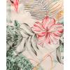 imageKYKU Hawaiian Shirt for Men Beach Vacation Summer Short Sleeve Button Down Mens Shirts Casual StylishFlamingos Beige Men Hawaiian Button Shirt