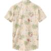 imageKYKU Hawaiian Shirt for Men Beach Vacation Summer Short Sleeve Button Down Mens Shirts Casual StylishFlorals Beige Men Hawaiian Button Shirt