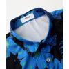 imageKYKU Hawaiian Shirt for Men Beach Vacation Summer Short Sleeve Button Down Mens Shirts Casual StylishFlower Black Men Hawaiian Button Shirts