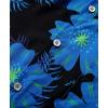 imageKYKU Hawaiian Shirt for Men Beach Vacation Summer Short Sleeve Button Down Mens Shirts Casual StylishFlower Black Men Hawaiian Button Shirts