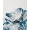 imageKYKU Hawaiian Shirt for Men Beach Vacation Summer Short Sleeve Button Down Mens Shirts Casual StylishGray Blue Men Hawaiian Button Down Shirts