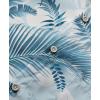 imageKYKU Hawaiian Shirt for Men Beach Vacation Summer Short Sleeve Button Down Mens Shirts Casual StylishGray Blue Men Hawaiian Button Down Shirts