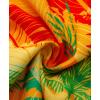 imageKYKU Hawaiian Shirt for Men Beach Vacation Summer Short Sleeve Button Down Mens Shirts Casual StylishLeaf Yellow Men Hawaiian Button Shirt