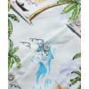 imageKYKU Hawaiian Shirt for Men Beach Vacation Summer Short Sleeve Button Down Mens Shirts Casual StylishLight Blue Men Hawaiian Button Down Shirts