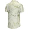 imageKYKU Hawaiian Shirt for Men Beach Vacation Summer Short Sleeve Button Down Mens Shirts Casual StylishLight Green Hawaiian Men Button Down Shirt
