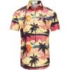 imageKYKU Hawaiian Shirt for Men Beach Vacation Summer Short Sleeve Button Down Mens Shirts Casual StylishMulticolor Hawaiian Men Button Down Shirt