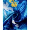 imageKYKU Hawaiian Shirt for Men Beach Vacation Summer Short Sleeve Button Down Mens Shirts Casual StylishShark Blue Men Hawaiian Button Shirt