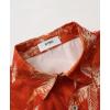 imageKYKU Hawaiian Shirt for Men Beach Vacation Summer Short Sleeve Button Down Mens Shirts Casual StylishTree Red Hawaiian Men Button Down Shirt