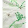 imageKYKU Hawaiian Shirt for Men Beach Vacation Summer Short Sleeve Button Down Mens Shirts Casual StylishWhite Green Hawaiian Men Button Down Shirt