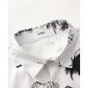 imageKYKU Hawaiian Shirt for Men Beach Vacation Summer Short Sleeve Button Down Mens Shirts Casual StylishWhite Men Hawaiian Button Down Shirts