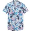 Tree Multicolor Men Hawaiian Button Shirt