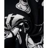 imageKYKU Hawaiian Mens Shirts Casual Beach Vacation Tropical Mens Button Down Short Sleeve Shirt with PocketBeach Black Men Hawaiian Button Shirt