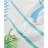 imageKYKU Hawaiian Mens Shirts Casual Beach Vacation Tropical Mens Button Down Short Sleeve Shirt with PocketBeach White Men Hawaiian Button Shirt