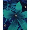imageKYKU Hawaiian Mens Shirts Casual Beach Vacation Tropical Mens Button Down Short Sleeve Shirt with PocketBlue Hawaiian Men Casual Button Down Shirt