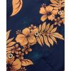 imageKYKU Hawaiian Mens Shirts Casual Beach Vacation Tropical Mens Button Down Short Sleeve Shirt with PocketBlue Orange Hawaiian Men Button Down Shirt